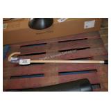 wooden carex walking cane