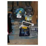 water hoses and sprinklers/timers