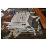skid of roofing shingles