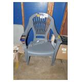 plastic outdoor chair