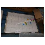 magnetic dry erase board
