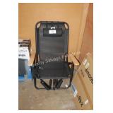 black beach chair