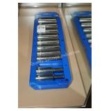 11pc deep socket set - missing 1 (display)