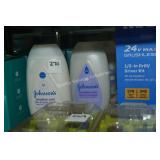 johnsons sensitive care baby lotion & wash