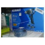 kobalt 24v 1/2ï¿½ drill w/ charger (display)