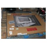 led lighted bathroom mirror 48x36in