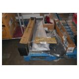 skid of asst car parts