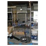 5 tier metal rack