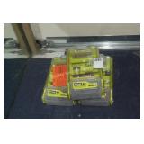 5 ryobi 29pc sanding/polishing kit (display)