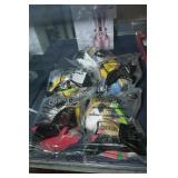 5 asst minion/snoopy happy meal toys (display)