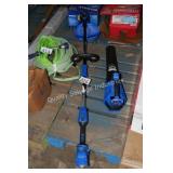 kobalt blower & trimmer (batt&chg in office)