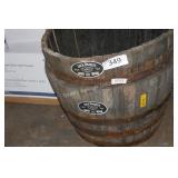 2 jack daniels planters