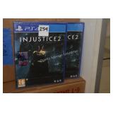 2 ps4 injustice 2 games (display)