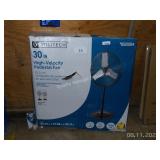 30" pedestal fan