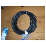 roll of blk tubing