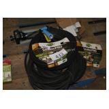 2 soaker hoses and attachments