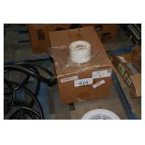 ctn of white sticky labels