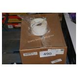 ctn of white sticky labels