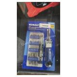 kobalt 27pc ratcheting screwdriver set (display)