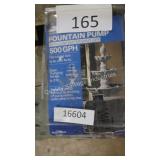 fountain pump