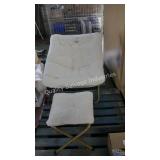fold up chair w/ottoman