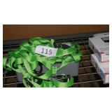 set of ratchet straps