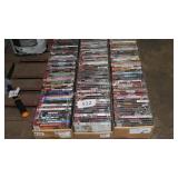 3 asst sleeves of DVDs