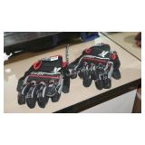 2pr CDEN gloves - sz unknown (display)