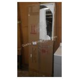 blk wall mirror