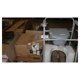 3 toilet seats and potty stool
