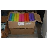 ctn of multi colored plastic eggs
