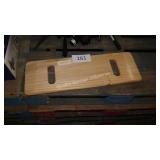 wooden transfer bench