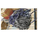 skid of water hoses