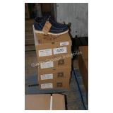 4-sz7 navy leather boots