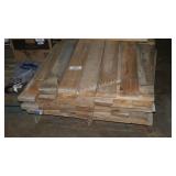 skid of cut lumber