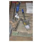 3 kobalt shovels (damaged)