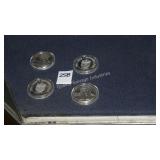 4 pga tour collector coins (display)