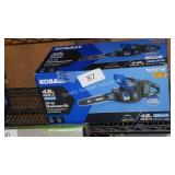 kobalt chain saw (batt&chg in office)