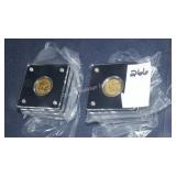 8 history of gold replica coins (display)