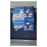 1200 lumens led 4 panel garage light (display)