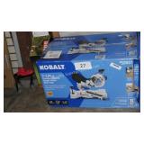kobalt sliding single miter saw