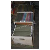 3 boxes hanging folders