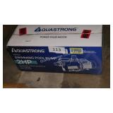 aquastrong swimming pool pump