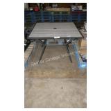 square outdoor table