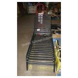 metal chaise chair