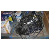 skid of water hoses