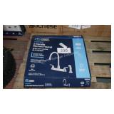 2 handle kitchen faucet