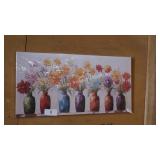 floral wall art