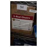 50pk 3 rod chairs