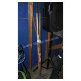 2 craftsman garden rakes